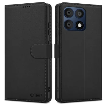 Tech-Protect Wallet atverams vāciņš Motorola Edge 70 Pro 5G, melns