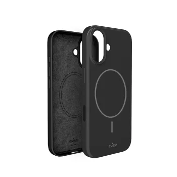 Puro Pulse vāciņš iPhone 17 ar MagSafe, melns