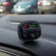 Forever TR-360 FM modulators ar Bluetooth, melns