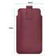 Tech-Protect SM65 maciņš 6.0-6.9\" viedtālruņiem, Burgundijas