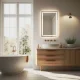 ModernHome LED Vannas Istabas Spogulis 50x70 cm ar Skārienjutīgu Slēdzi