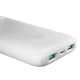 Ārējais akumulators Puro DAILY 10 PLUS, 10000 mAh, 22.5W, 2x USB-A / 1x USB-C, balts