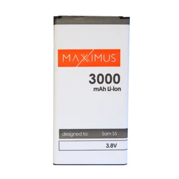Maxximus akumulators Samsung G900 S5 tālrunim, 3000 mAh