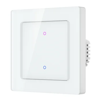 Viedais skārienjutīgais gaismas slēdzis Avatto TS20-EU-W2 WiFi 2 kanālu
