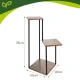 Gardlov 3 Līmeņu Puķu Statīvs 78 cm