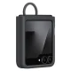 Samsung Galaxy Z Flip 7 FE (SM-F761B/DS) Original Silicon Case Cover with Ring, Black (EF-PF741TBEGWW) | Telefona...