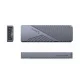 Orico CNM2-G20 M.2 NVMe SSD ārējais korpuss, USB-C 3.2 20Gb/s, pelēks