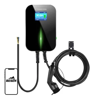 Besen BS20 11kW elektromobiļu uzlādes stacija ar lietotni