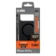 SBS D3O Force vāciņš priekš iPhone 18 Pro ar MagSafe atbalstu, melns
