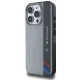 BMW Motosport IML Vertical Stripe vāciņš iPhone 16 Pro, pelēks