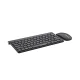 Wozinsky WZKM-078 bezvadu tastatūras un peles komplekts, melns