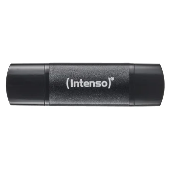 Intenso Flex Line OTG USB zibatmiņa 64GB USB-C / USB-A 3.2 Gen 1x1, melna (3544490)