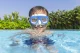 BESTWAY 22011 Peldēšanas Niršanas Brilles Maska, Zils | Swimming Diving Goggles Glasses Mask