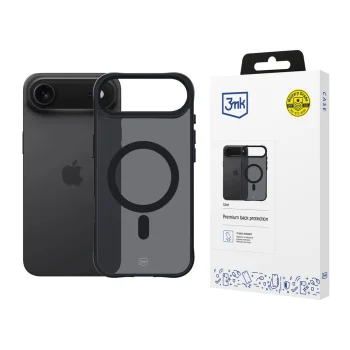 3mk Smoke MagCase vāciņš iPhone 17 Air, daļēji caurspīdīgs melns