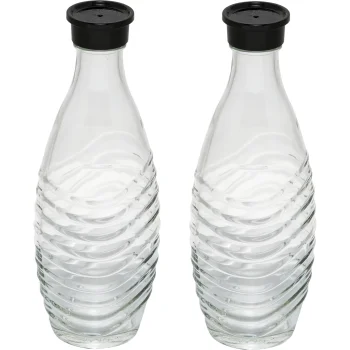 Sodastream Crystal Penguin stikla karafes, 2 gab., 0.7L