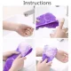 Divpusējs Silikona Sūklis Birste Masažieris Ķermenim un Kājām, Zaļš | Bath Sponge Shower Body Legs Massager...