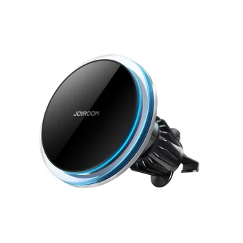 Joyroom JR-ZS291 auto telefona turētājs ar 15W Qi lādētāju (MagSafe), sudraba