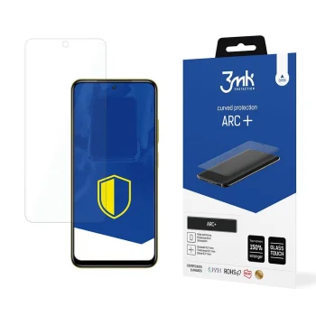 Xiaomi POCO X4 Pro 5G Aizsargplēve uz Visu Ekrānu | 3MK ARC+ Protective Film Rounded Fullscreen Protector