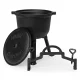 Multigarden VK5L BLACK čuguna katls ugunskuram ar kājiņām, 5L, melns