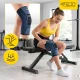 4FIZJO elastīga ceļa locītavas ortēze S, melna ar zilu