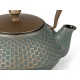 Bredemeijer Jiangxi tējkanna 0.7 l, čuguna, ar filtru, zila