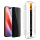 Spigen Glas.tR EzFit Privacy Aizsargstikls iPhone 15 / 16 (2 gab.)
