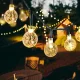 Dārza Ziemassvētku Virtene 30 LED Lampiņas ar Saules Bateriju Paneli, Silti Baltas | Christmas Lights with Solar...