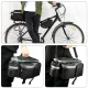 Wozinsky velosipēda somiņa ar plecu siksnu 6l melna (WBB3BK) | bike carrier bag with shoulder strap black