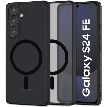 Tech-Protect Samsung Galaxy S24 FE vāciņš MagMat MagSafe, melns