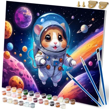 Massido Gleznošana pēc numuriem 40x50 cm, Astronauts