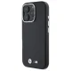 BMW M Smooth Full Wrapped Metal vāciņš iPhone 16 Pro ar MagSafe, melns