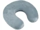 Trizand ceļojumu spilvens, 28,5x8,5x28 cm, pelēks