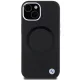 BMW Signature Liquid Silicone MagSafe vāciņš iPhone 15 Plus / 14 Plus, melns