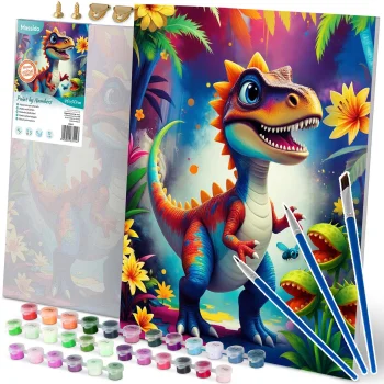 Massido Dino glezna pēc numuriem, 40x50 cm