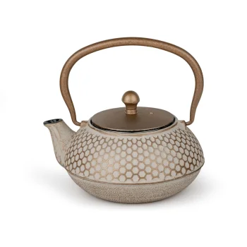 Tējkanna Bredemeijer Jiangxi 153203 0.7L, čuguna, bēša ar filtru