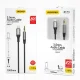 Dudao Lightning uz 3.5 mm mini jack audio kabelis 1 m, pelēks (L11PRO)