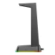 Austiņu statīvs ONIKUMA ST-2 ar USB portiem un RGB apgaismojumu, melns