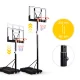 Movepro brīvi stāvošs basketbola grozs ar regulējamu augstumu līdz 305 cm