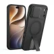Tech-Protect Kevlar Aura MagSafe vāciņš priekš iPhone 18 Pro Max / 17 Pro Max, Matte Black
