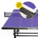Saliekams galda tenisa galds VECTOR+ FALCON, tumši zils