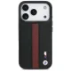 BMW M Perforated Stripe Logo MagSafe vāciņš iPhone 17 Pro, Sarkans