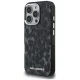 Karl Lagerfeld IML Leopard Pattern MagSafe vāciņš iPhone 16 Pro Max, melns