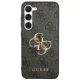 Guess GUHCS23FE4GMGGR S23 FE S711 pelēks/pelēks cietais futrālis 4G Big Metal Logo | gray/gray hardcase
