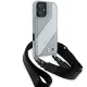 BMW M Edition Carbon Stripe & Strap iPhone 16 vāciņš, pelēks