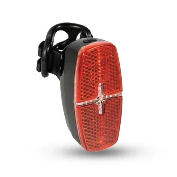 Aizmugurējais velolukturis LED, 2xAAA, IPX5