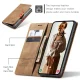 Samsung Galaxy A55 ( SM-A556B/DS ) CASEME Wallet Magnetic Leather Case Cover, Brown | Telefona Vāciņš Maciņš...