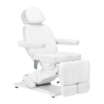 Sillon Classic elektriskais pedikīra krēsls ar 3 motoriem, balts