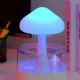 Gaisa mitrinātājs un naktslampiņa Ruhhy 24378 ar lietus efektu, 450 ml, balts