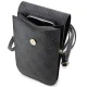 Guess telefona somiņa GUWBP4RPSK Wallet 4G Stripes, melna