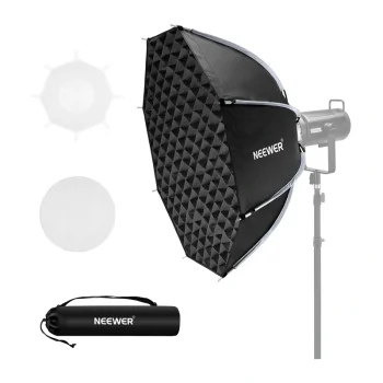Neewer astoņstūra softbokss 90 cm ar Bowens stiprinājumu un šūnveida režģi